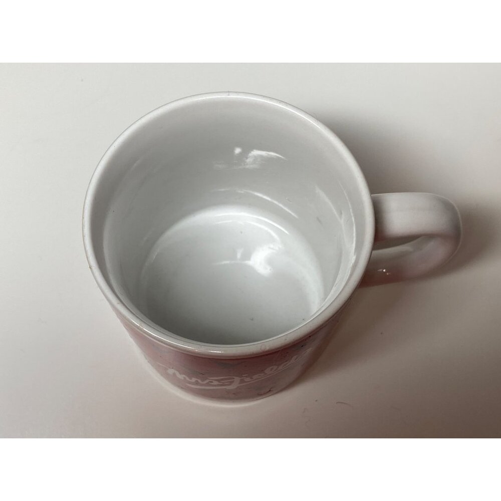 Mrs Fields Mug Red White Ceramic Dad You Are Special Cookie Coffee Tea VTG - Picture 4 of 4